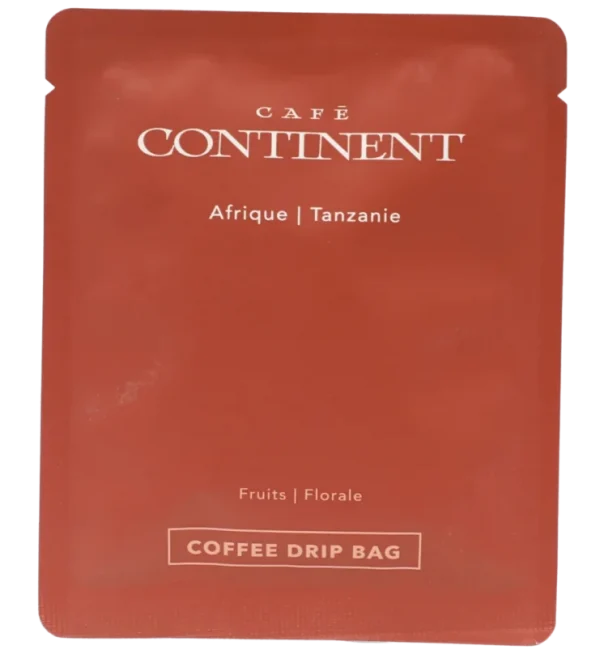 cafe continent drip bag abidjan tanzanie afrique coffee