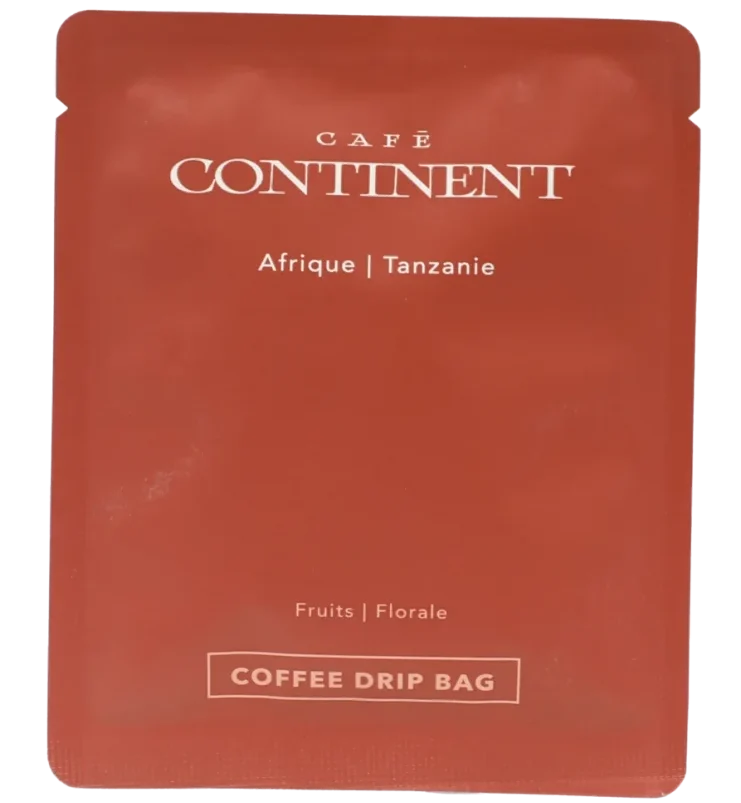 cafe continent drip bag abidjan tanzanie afrique coffee